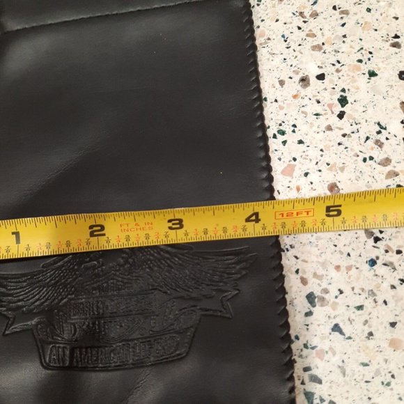 1983 1993 Harley Owners Group 10th Anniversary Large and Small Vinyl Pouches - Picture 11 of 11